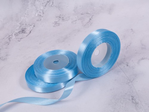 Wstążka Satynowa 12mm x 35Y # Baby Blue*81