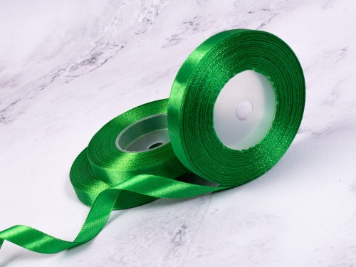 Wstążka Satynowa 12mm x 35Y # Zieleń*98