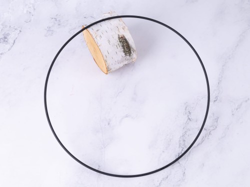 Obręcz Metalowa/RING # Czerń (⌀ 30 cm)