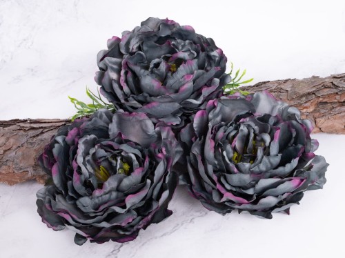 Peonia Wyrobowa L60 # Szary/Grey z Burgundem*58 (12 szt)