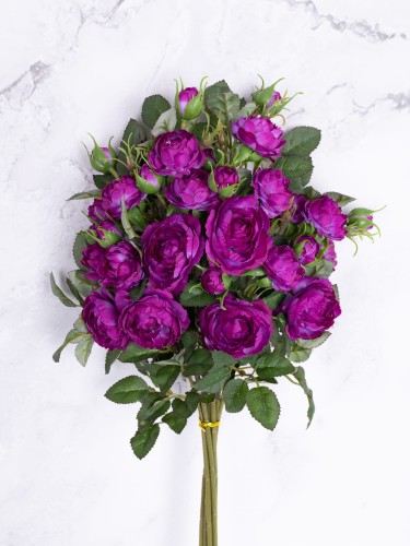 Róża EXCLUSIVE/Gałązka KR7 # Purpurowy/Fiolet (6 szt)