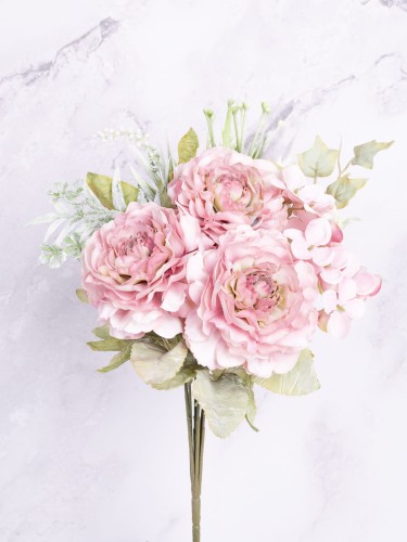 Bukiet Peonia/PASTEL # Jasnsy Róż