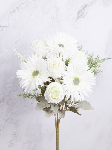 Bukiet Róża/Gerbera BR01 # Krem