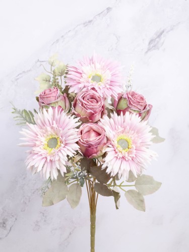Bukiet Róża/Gerbera BR01 # Jany Róż