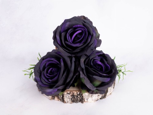 Róża Wyrobowa RW46 # Czarny/Purpurowy*117 (12 szt)
