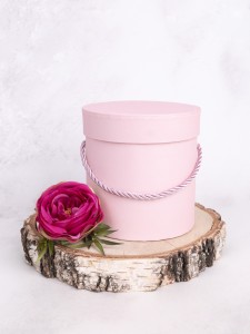 Flower Box*1 # Jasny Pudrowy Róż