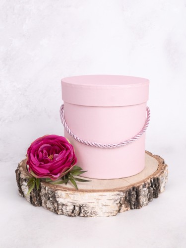 Flower Box*1 # Jasny Pudrowy Róż